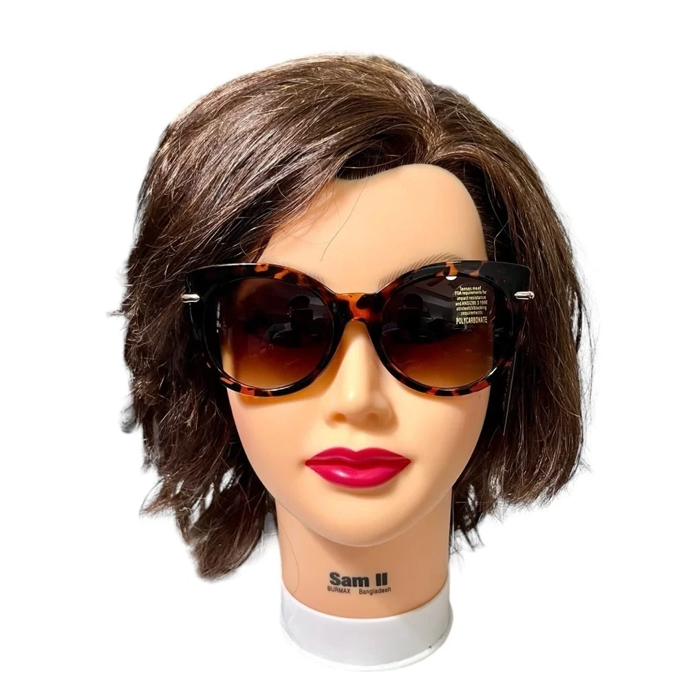 Tortoiseshell Cat’s Eye Fashion Sunglasses UVA/UVB Protection